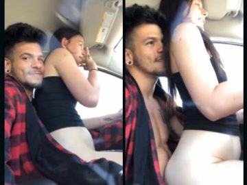 Vừa lái xe vừa cưỡi ngựa